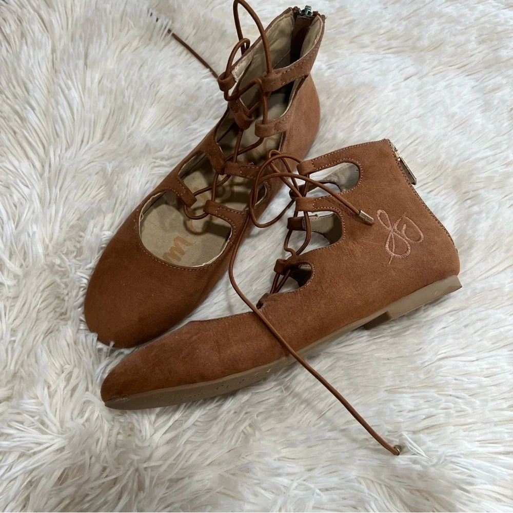 Sam Edelman girl Felicia Stella‎ flats size 5